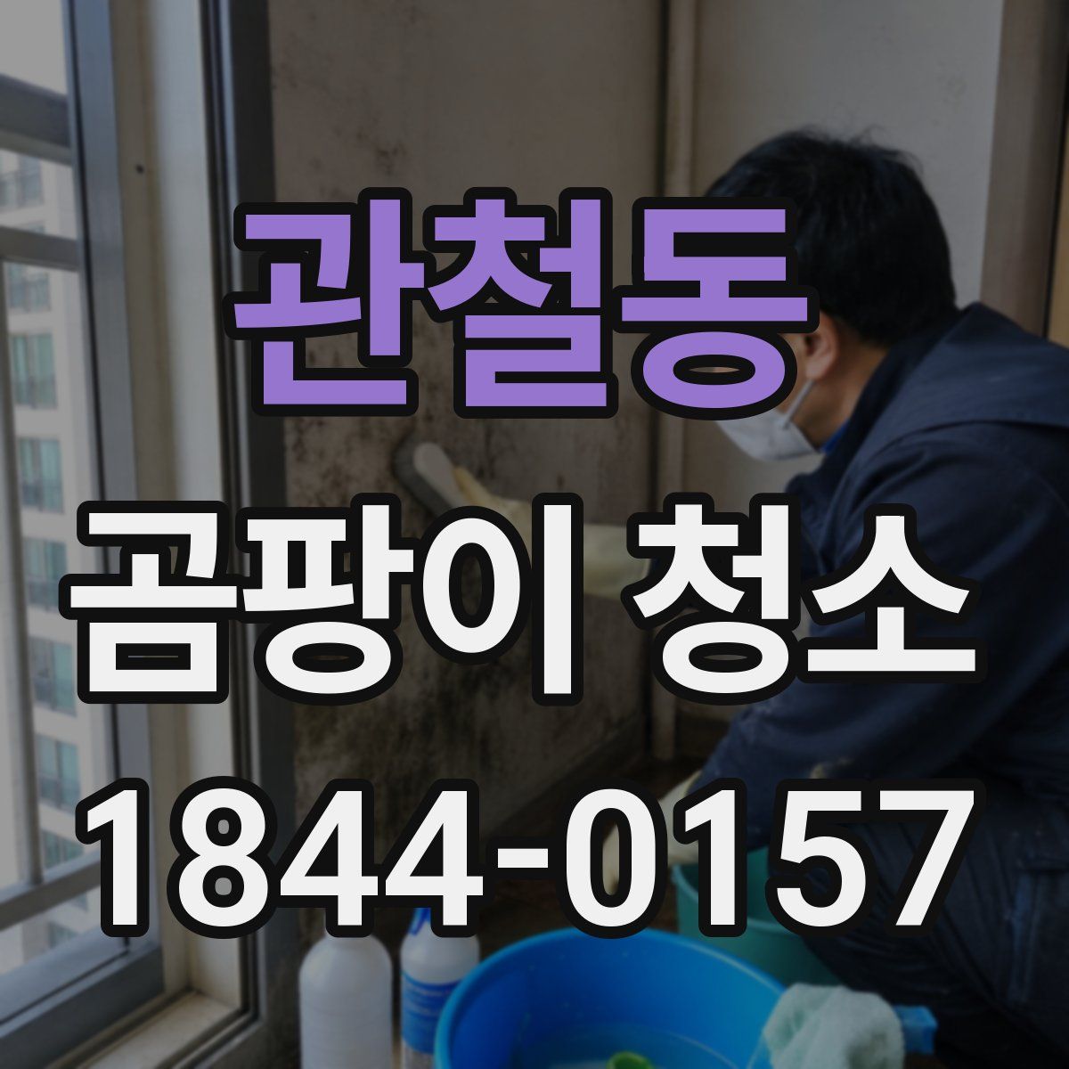 관철동 곰팡이 청소