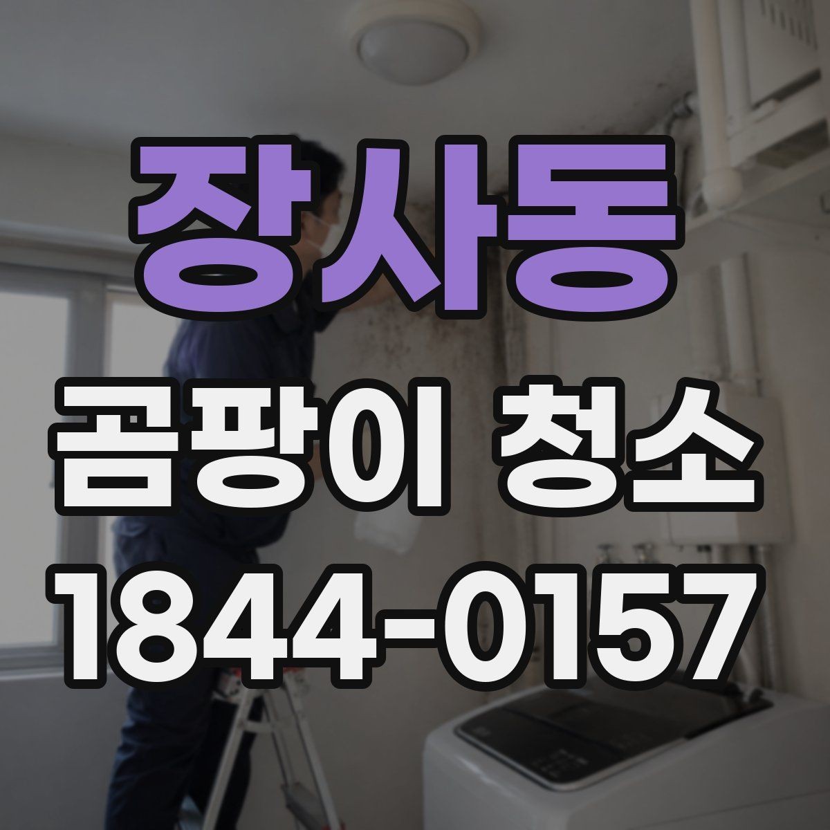 장사동 곰팡이 청소 작업 전후로 기록하면 좋은 현장 체크