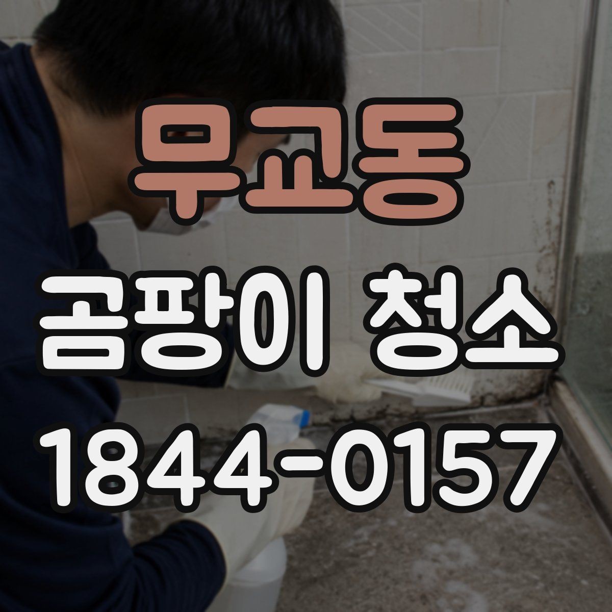 무교동 곰팡이 청소 방마다 다른 위생 회복 순서