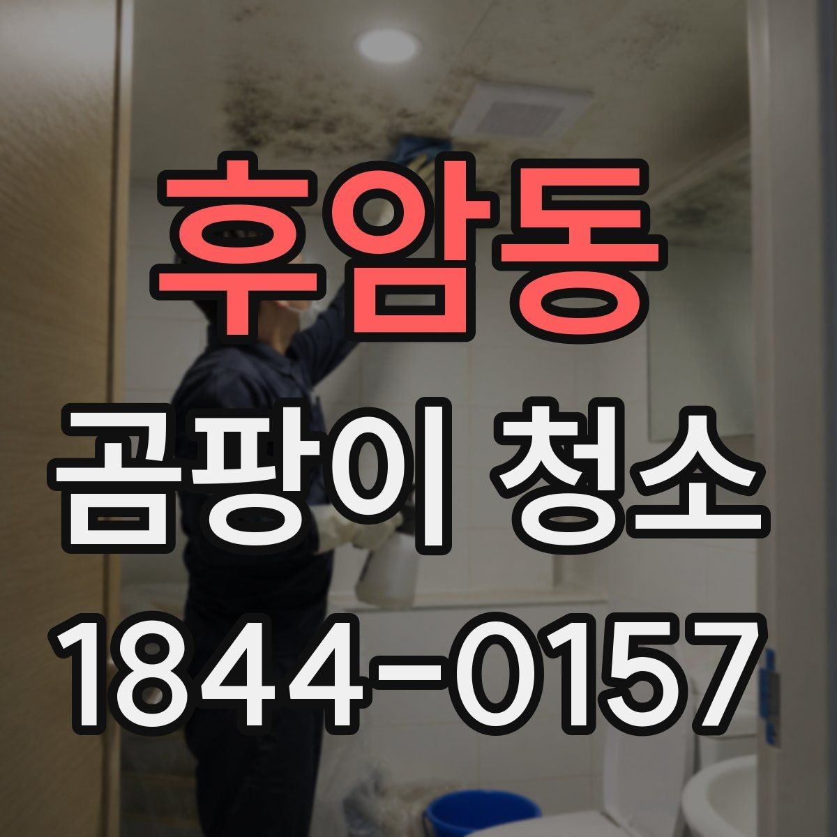 후암동 곰팡이 청소 시 결로가 잦은 벽면을 점검하는 순서