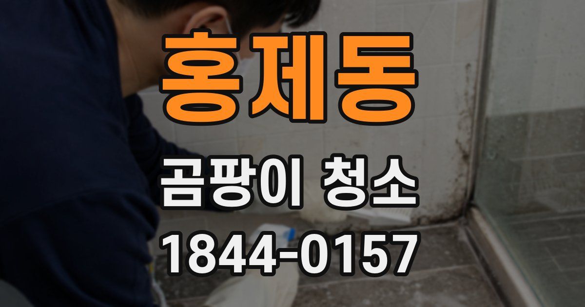 홍제동 곰팡이 청소