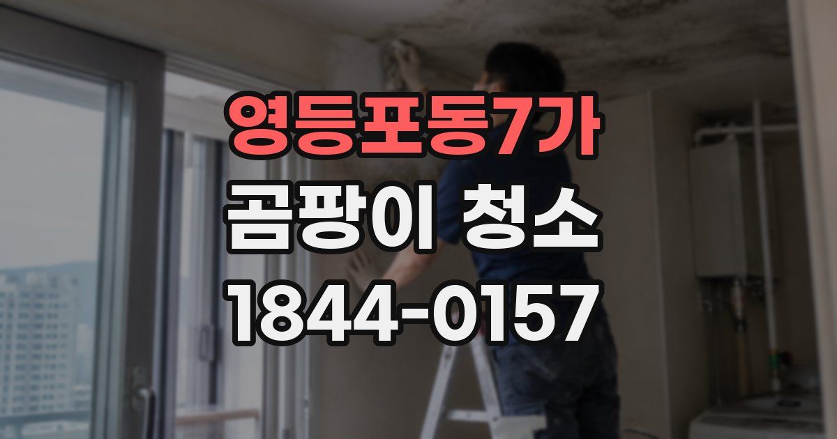 영등포동7가 곰팡이 청소