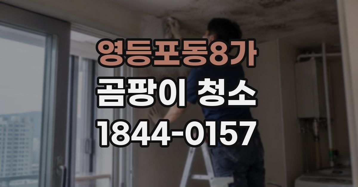 영등포동8가 곰팡이 청소
