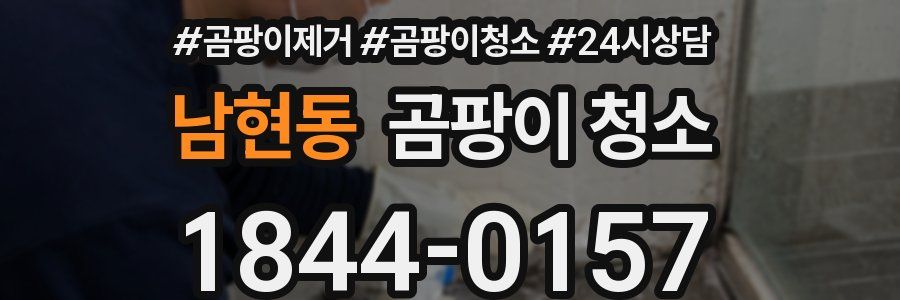 남현동 곰팡이 청소