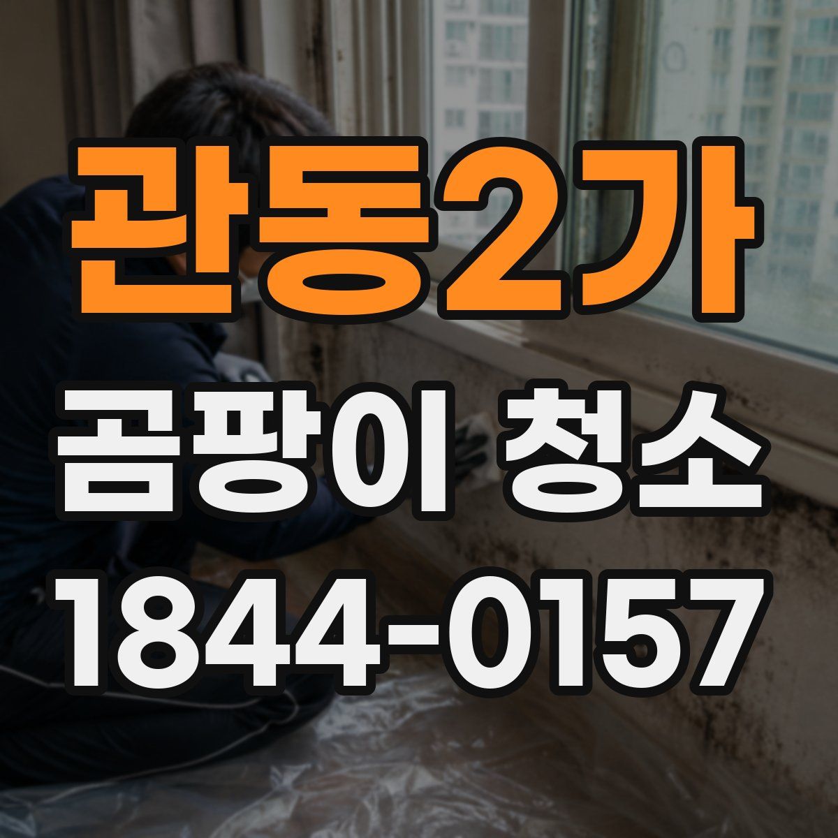 관동2가 곰팡이 청소