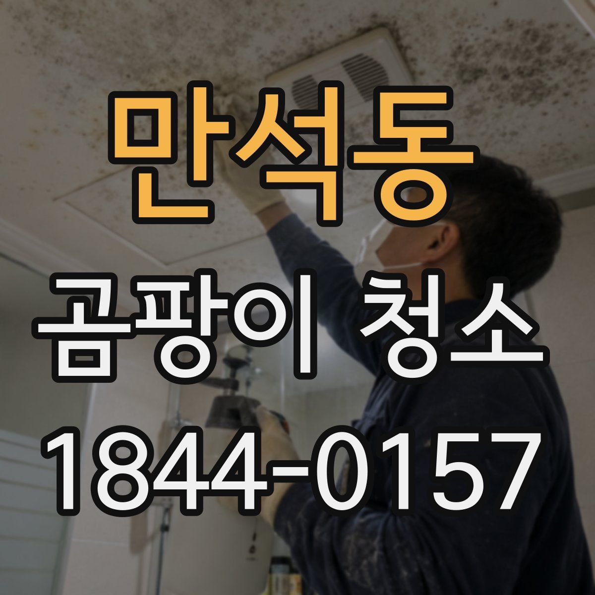 만석동 곰팡이 청소