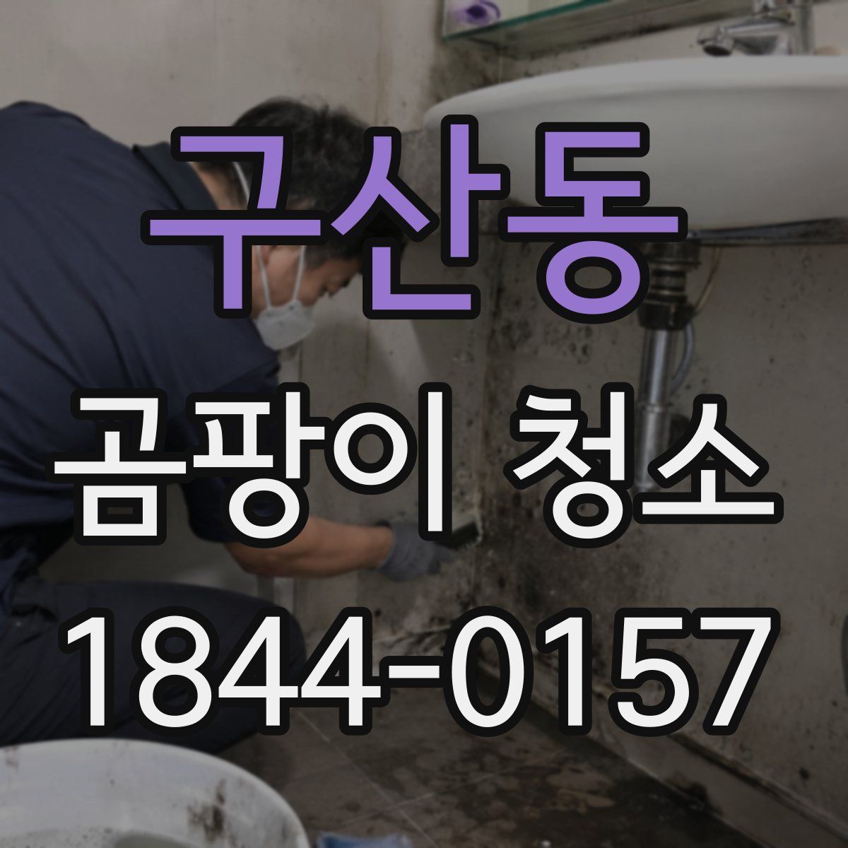 구산동 곰팡이 청소