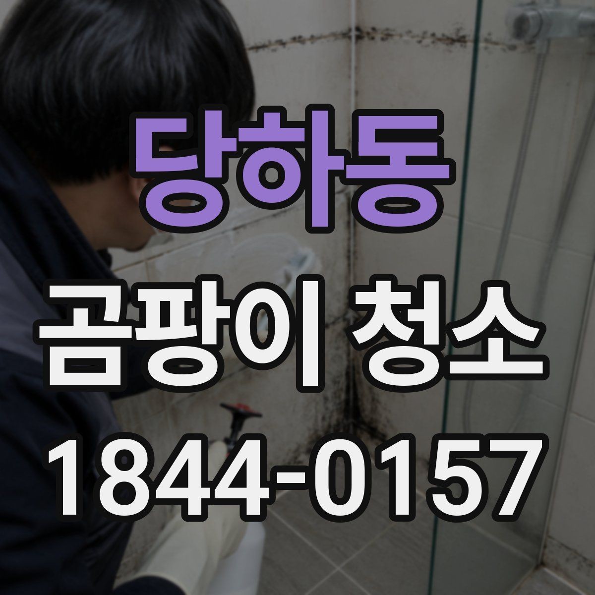 당하동 곰팡이 청소 욕실 실리콘 주변 오염을 보는 기준