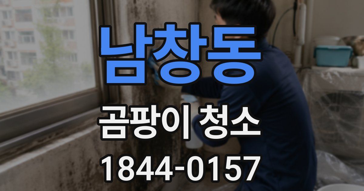 남창동 곰팡이 청소