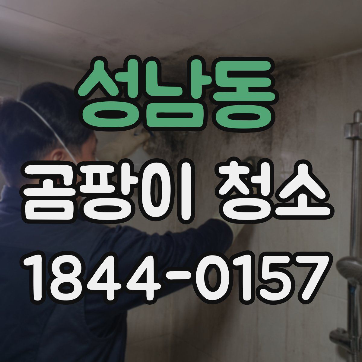 성남동 곰팡이 청소