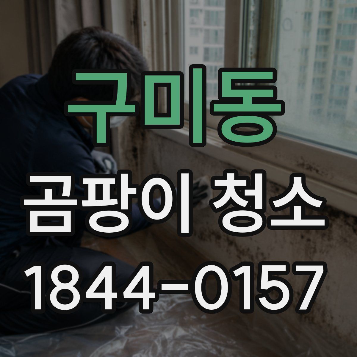 구미동 곰팡이 청소