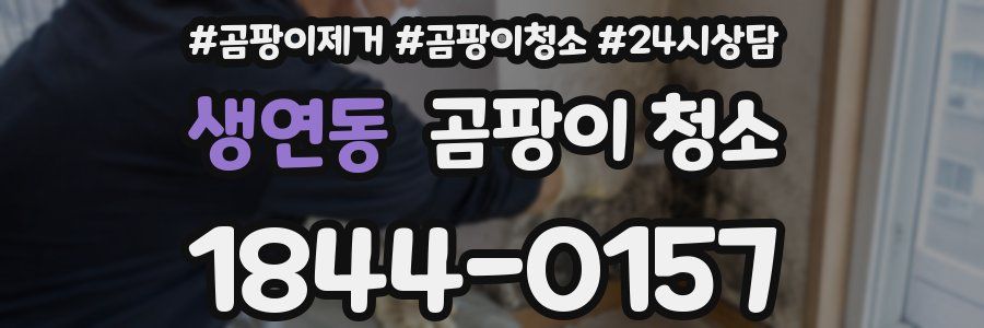 생연동 곰팡이 청소