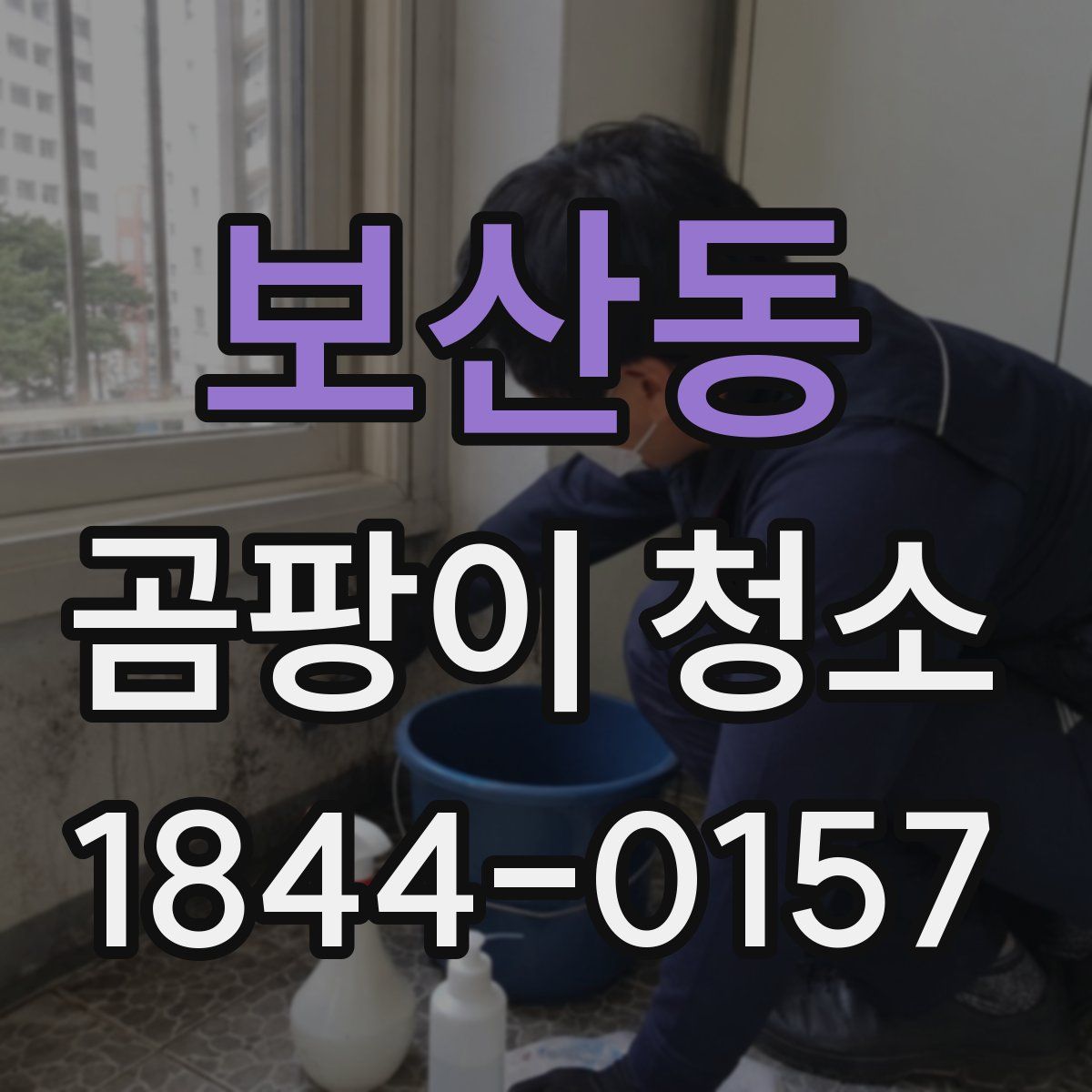 보산동 곰팡이 청소