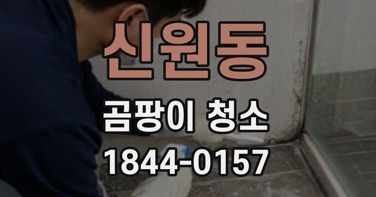 신원동 곰팡이 청소