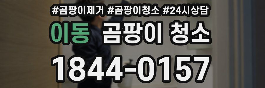 이동 곰팡이 청소