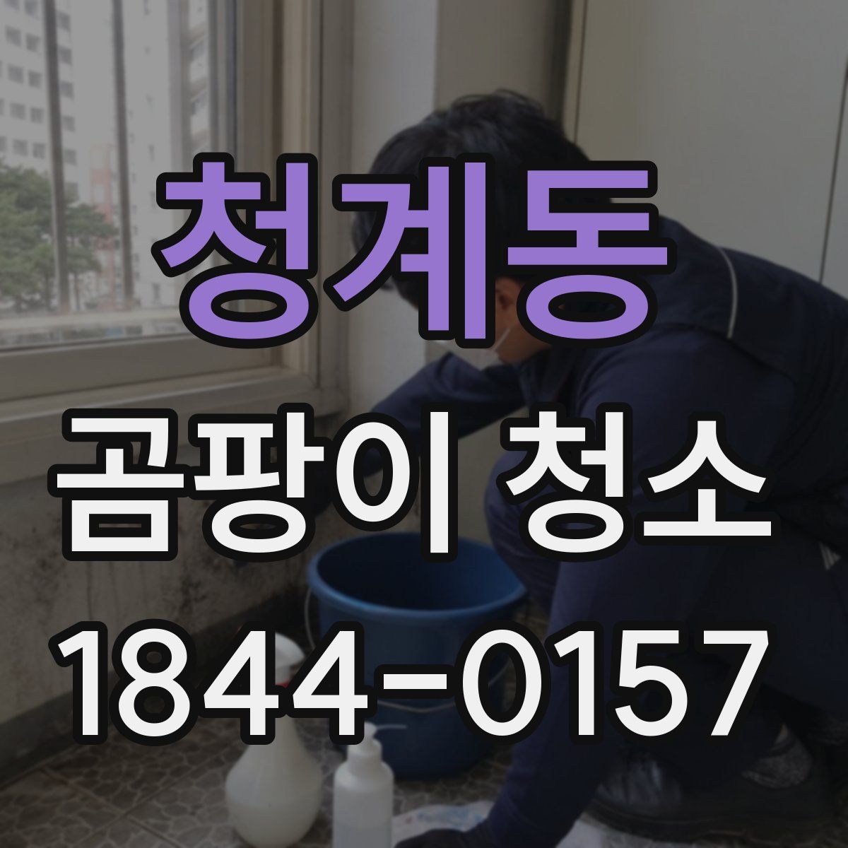 청계동 곰팡이 청소