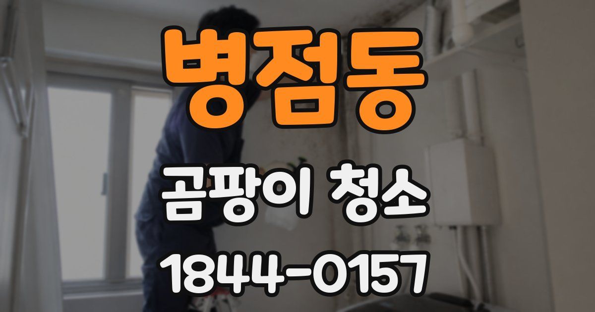 병점동 곰팡이 청소