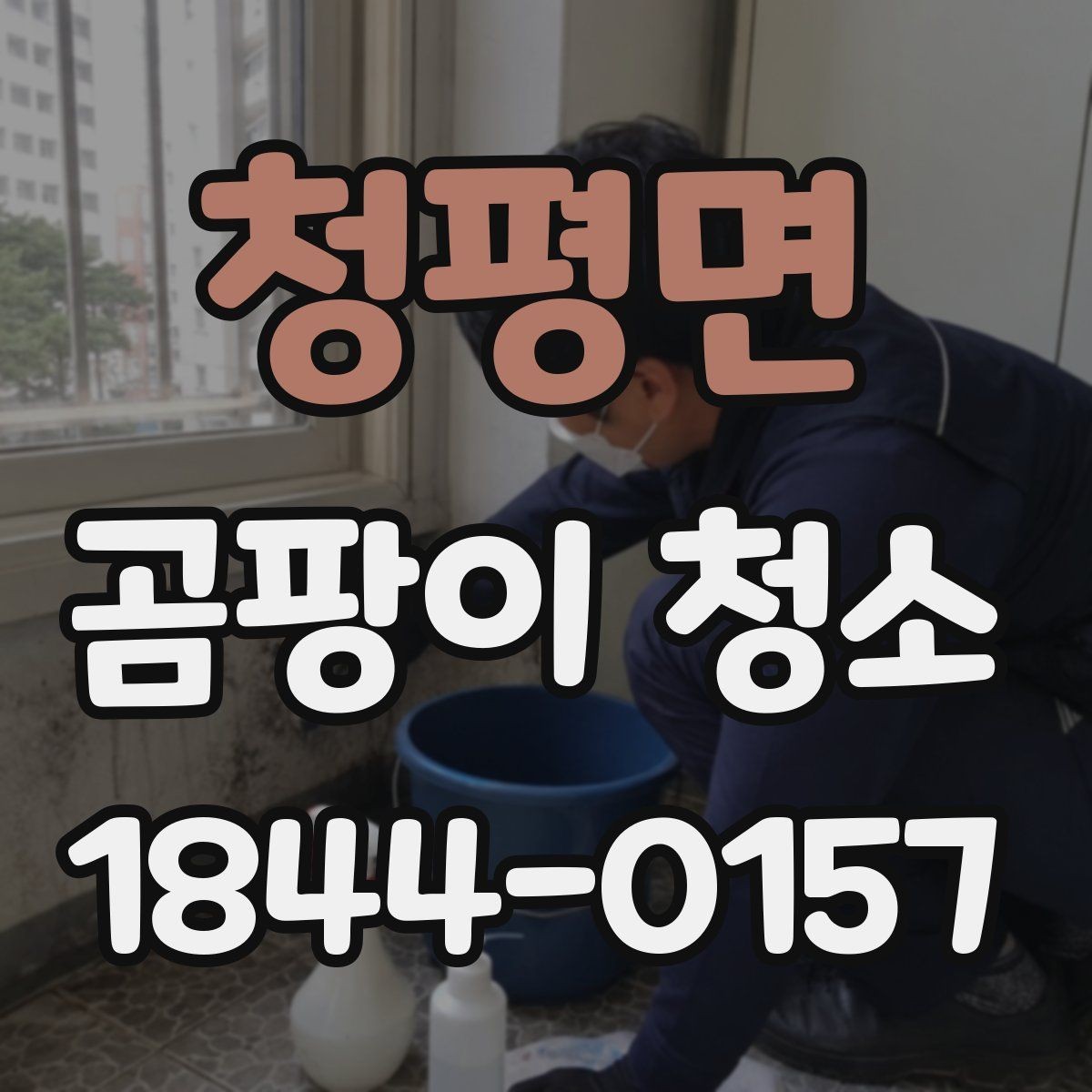 청평면 곰팡이 청소 후 냄새가 남는 원인과 마무리 방법