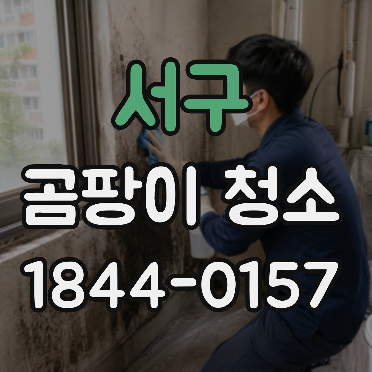 서구 곰팡이 청소 천장에 반복되는 자국의 공통점