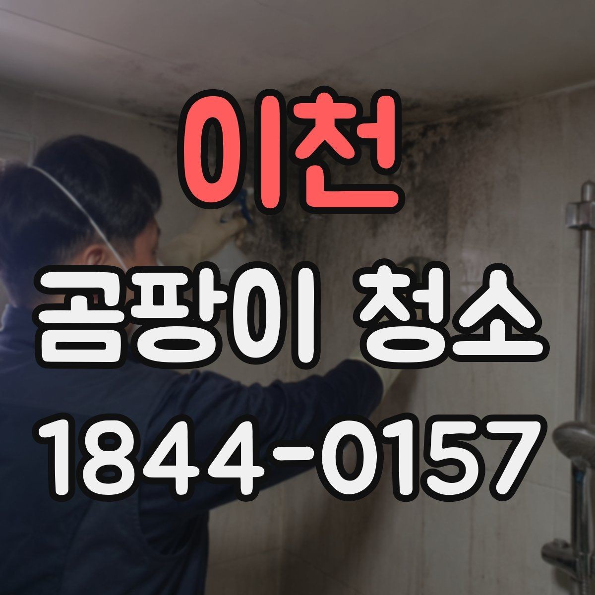 이천 곰팡이 청소 천장 오염이 반복되는 공간의 공통점
