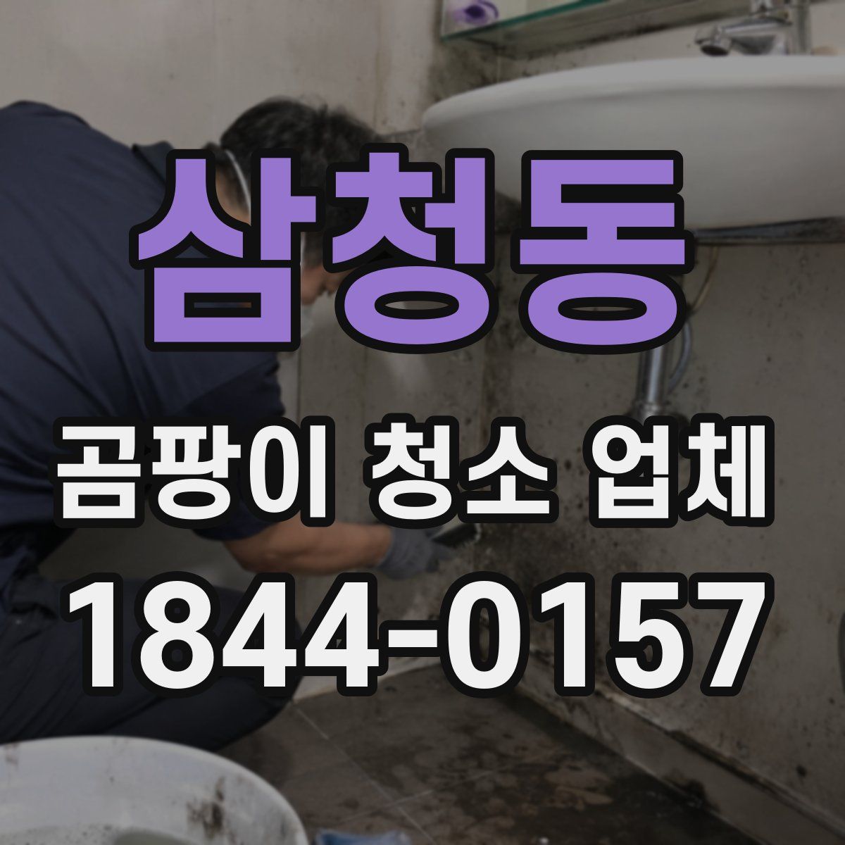 삼청동 곰팡이 청소 업체