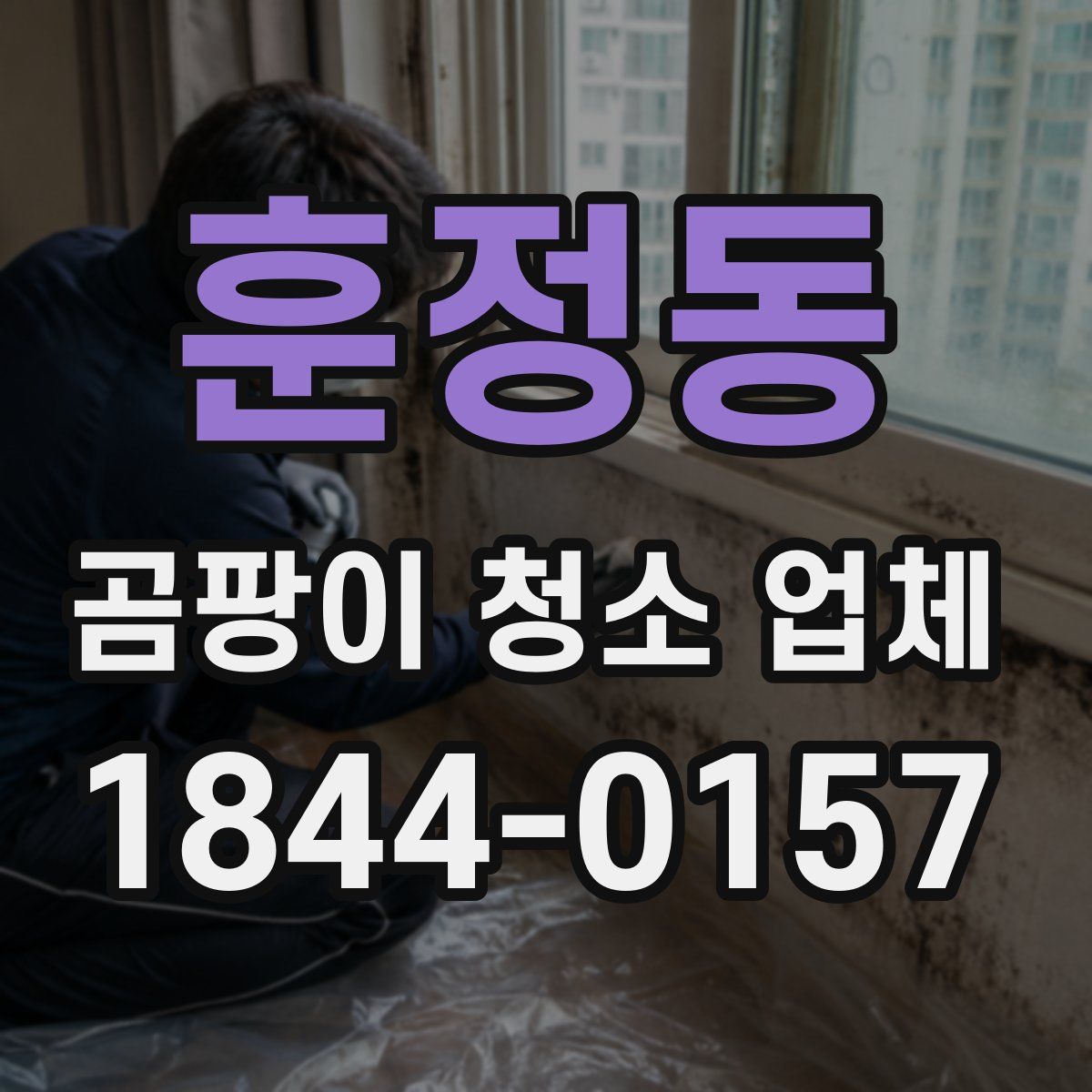훈정동 곰팡이 청소 업체