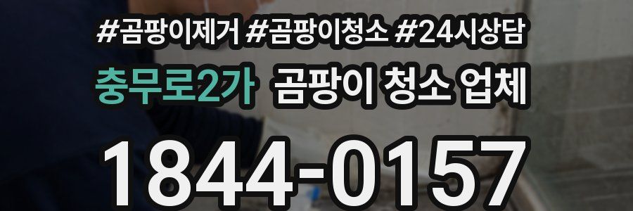 충무로2가 곰팡이 청소 업체