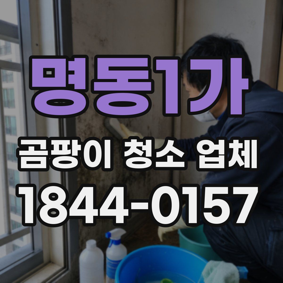 명동1가 곰팡이 청소 업체