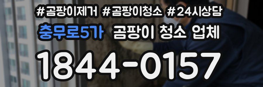 충무로5가 곰팡이 청소 업체