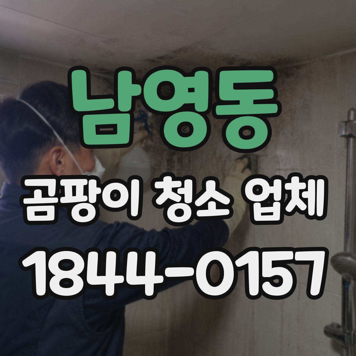 남영동 곰팡이 청소 업체