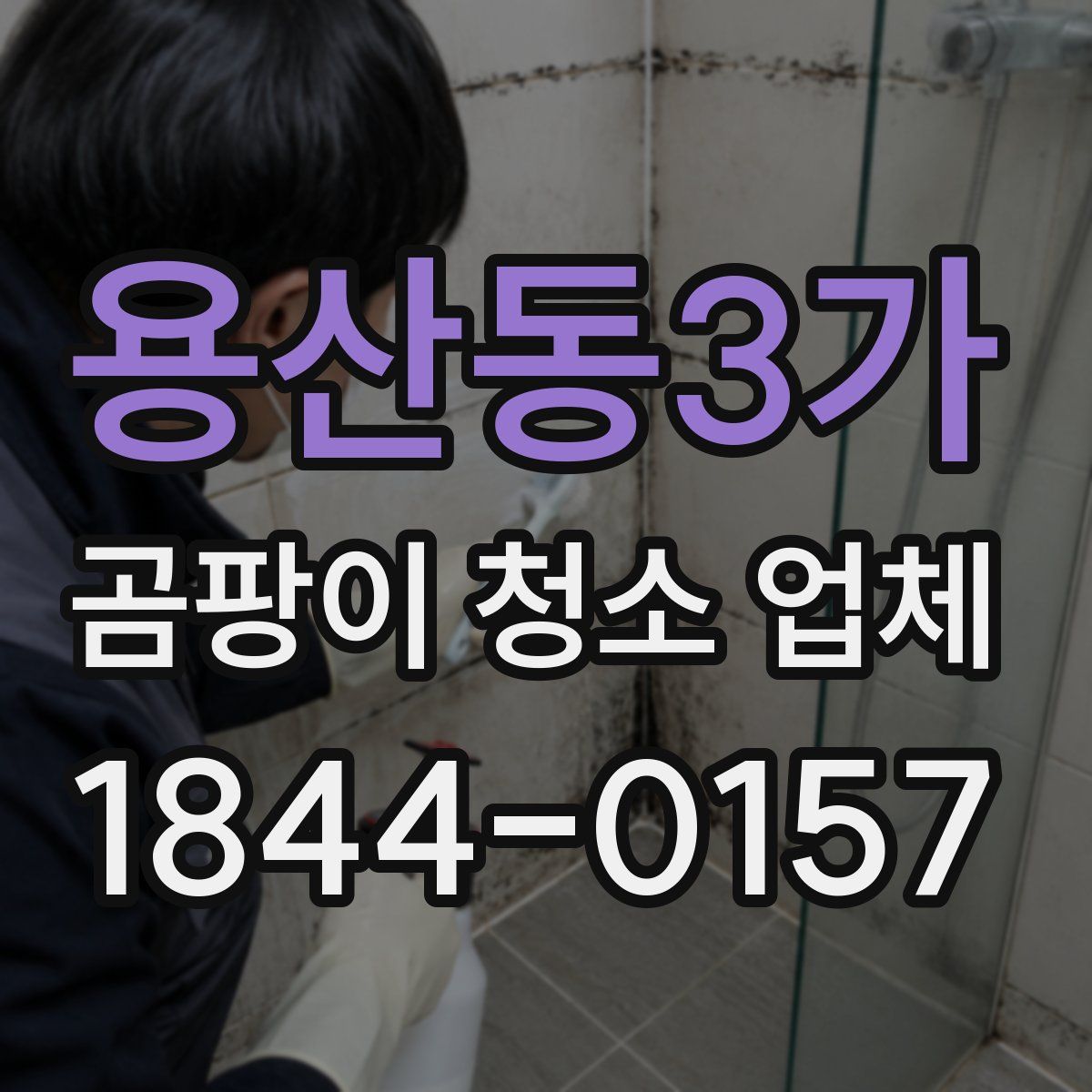 용산동3가 곰팡이 청소 업체