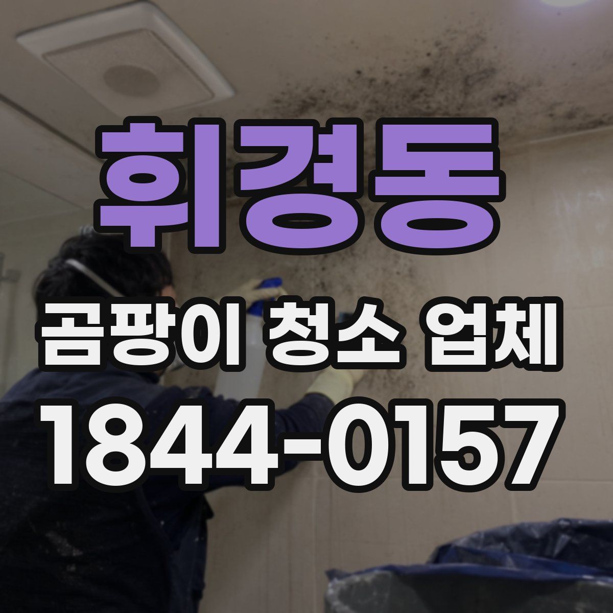 휘경동 곰팡이 청소 업체