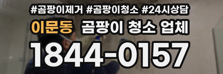 이문동 곰팡이 청소 업체