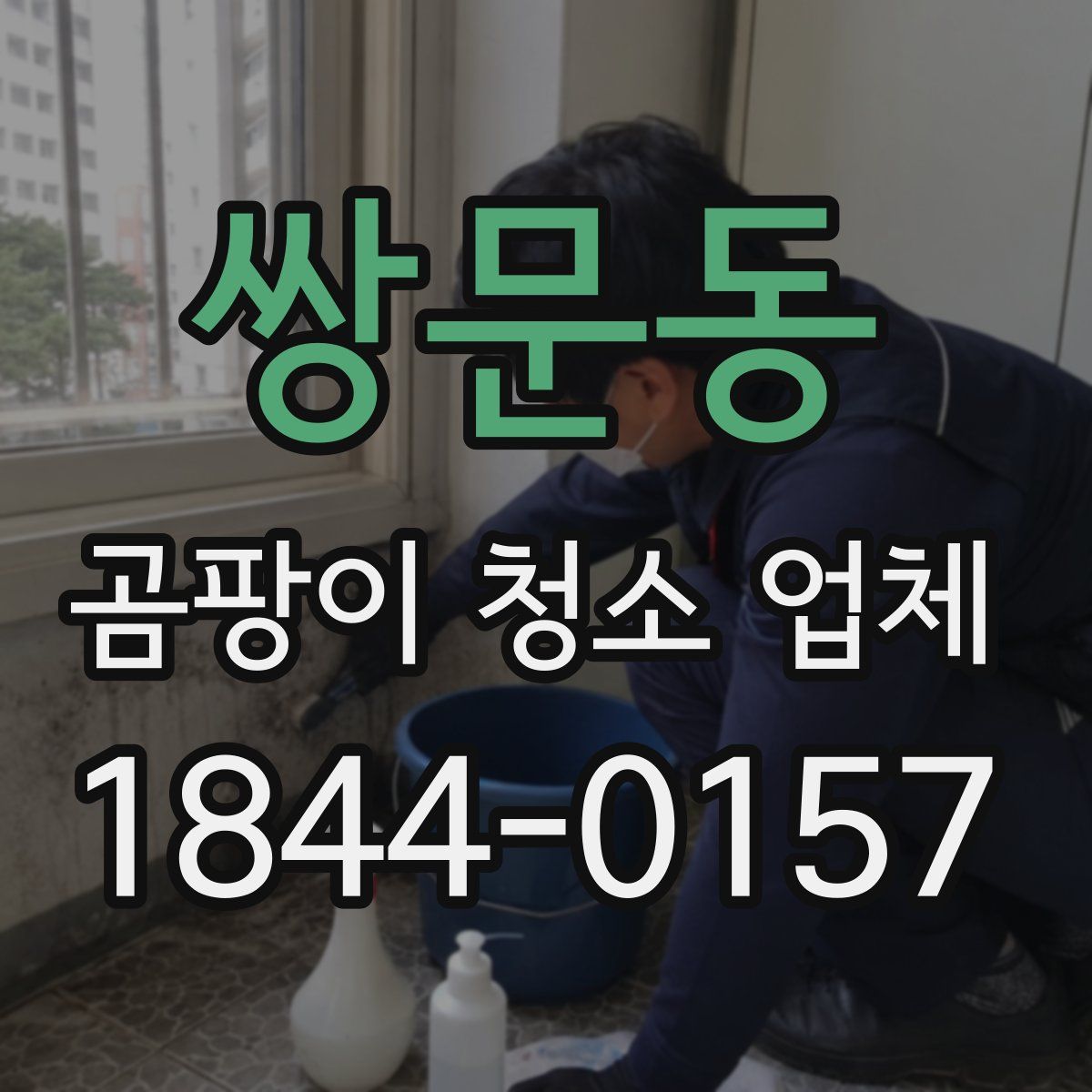 쌍문동 곰팡이 청소 업체