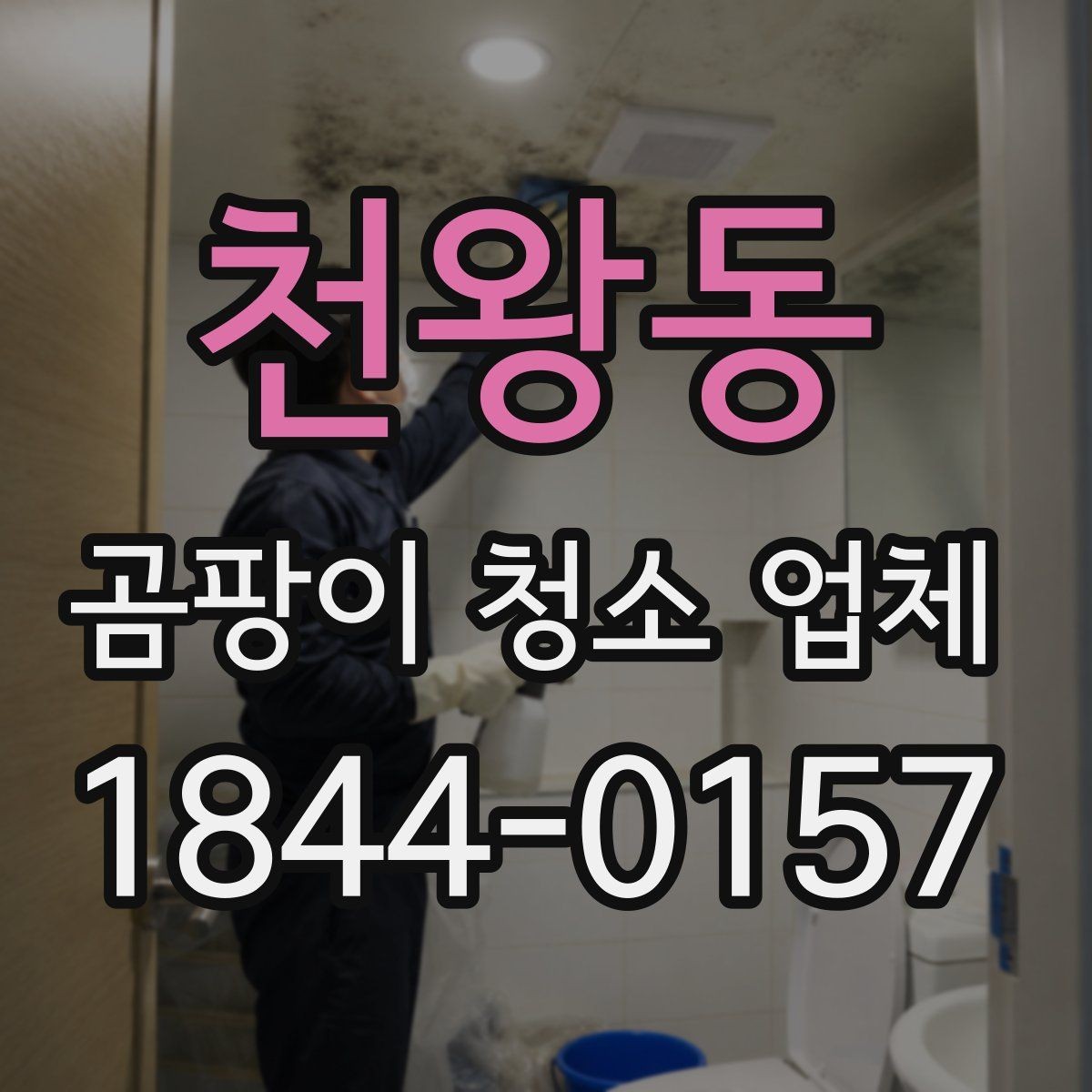 천왕동 곰팡이 청소 업체 배관 주변 누수 흔적 함께 점검하기