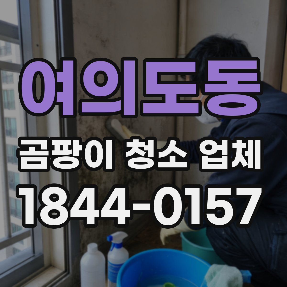 여의도동 곰팡이 청소 업체