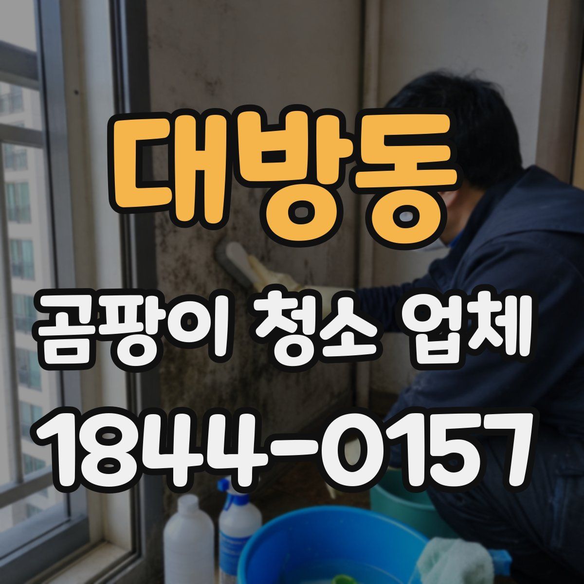 대방동 곰팡이 청소 업체