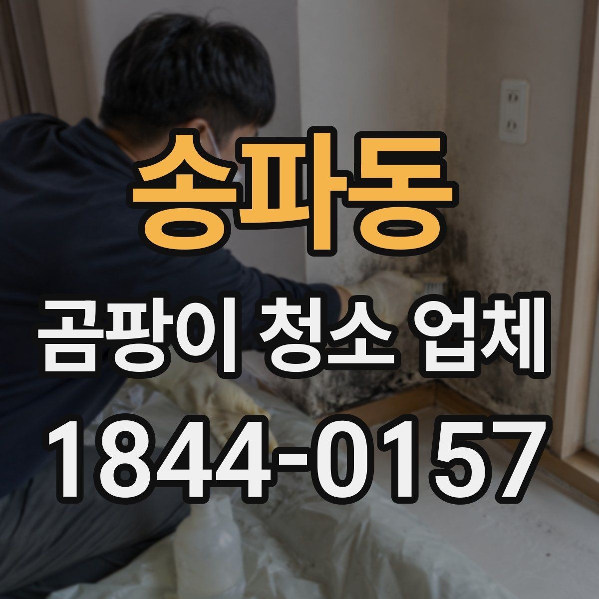 송파동 곰팡이 청소 업체 작업 뒤 냄새와 잔여물 관리 방법