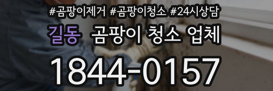 길동 곰팡이 청소 업체