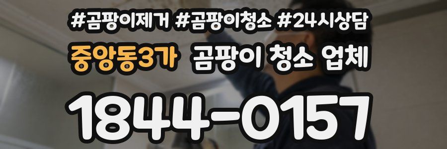 중앙동3가 곰팡이 청소 업체