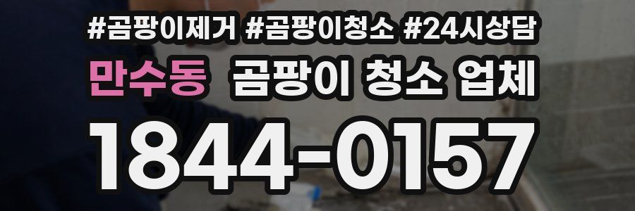 만수동 곰팡이 청소 업체