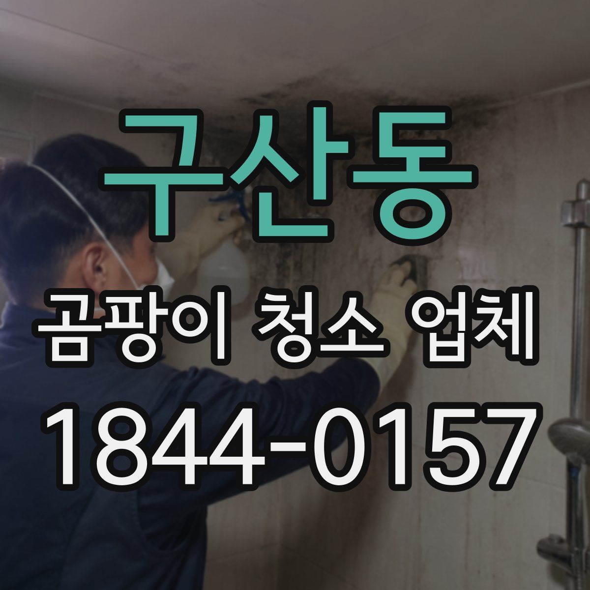 구산동 곰팡이 청소 업체