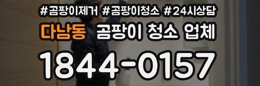 다남동 곰팡이 청소 업체