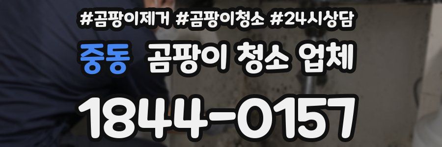 중동 곰팡이 청소 업체