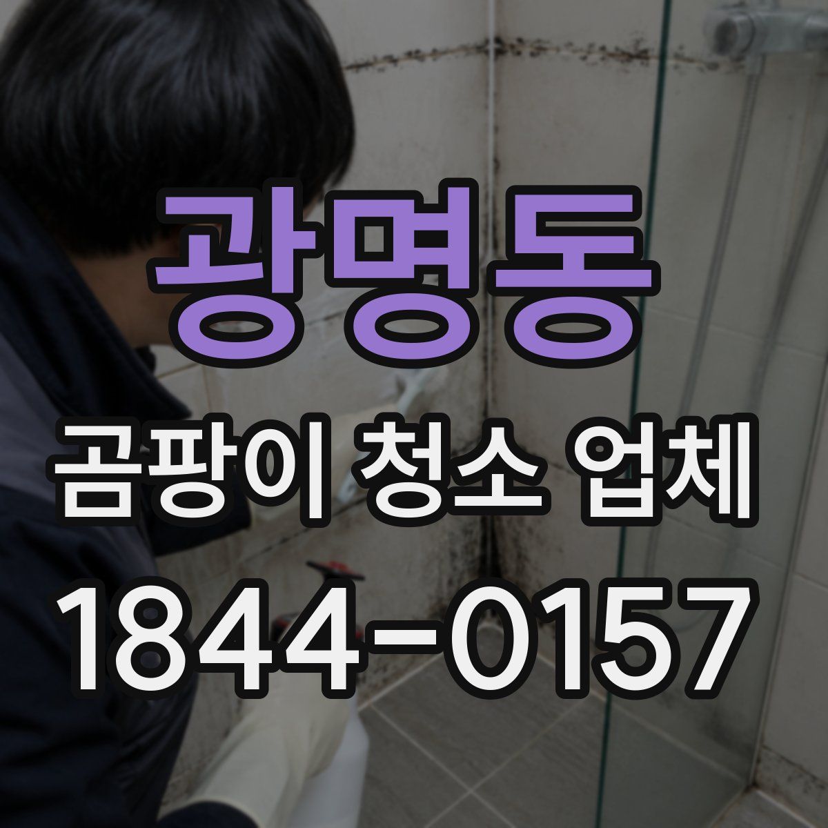 광명동 곰팡이 청소 업체