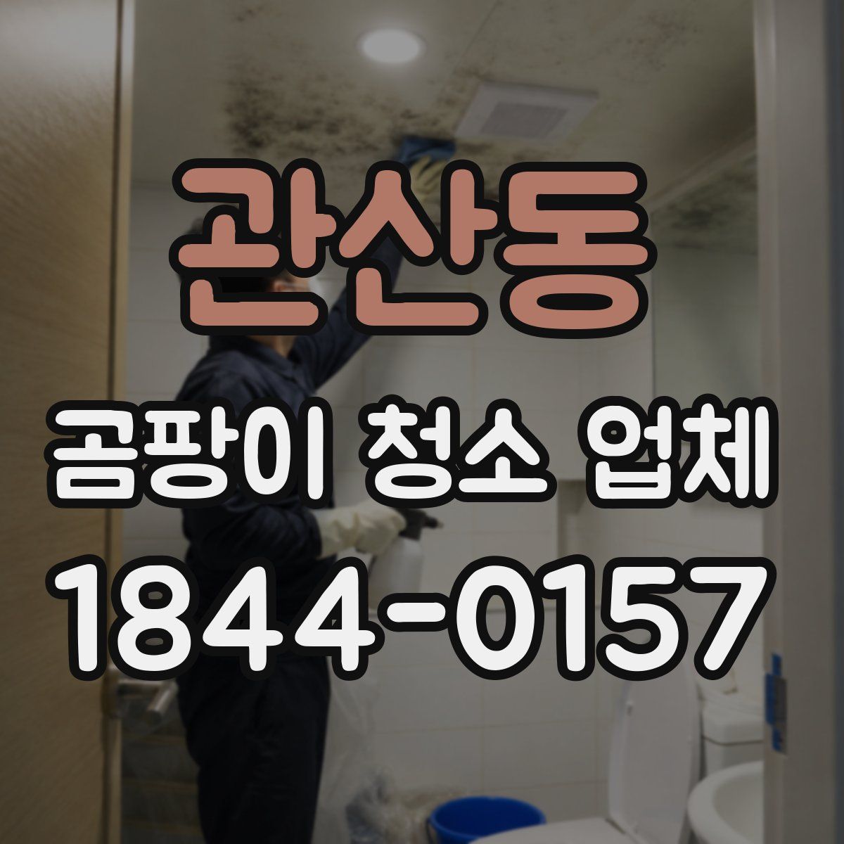 관산동 곰팡이 청소 업체
