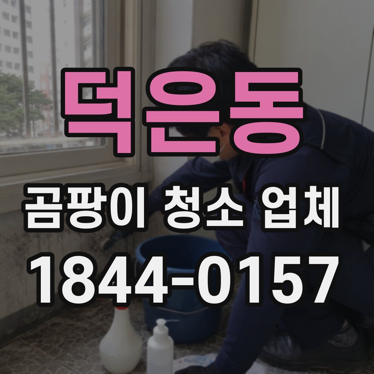 덕은동 곰팡이 청소 업체
