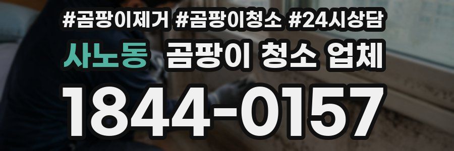 사노동 곰팡이 청소 업체