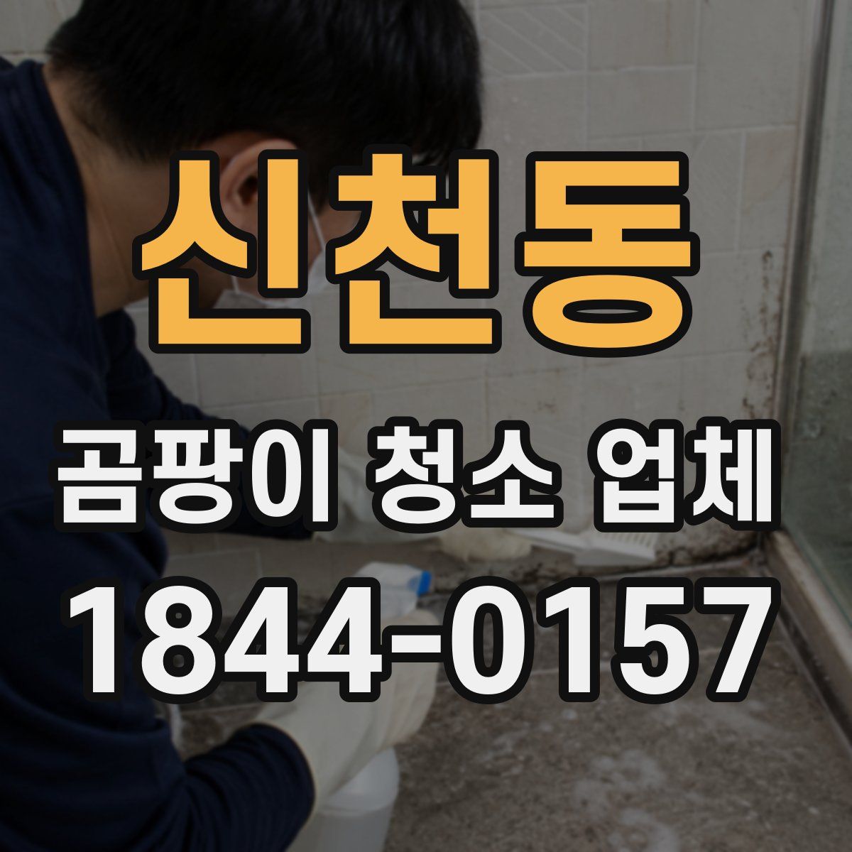 신천동 곰팡이 청소 업체