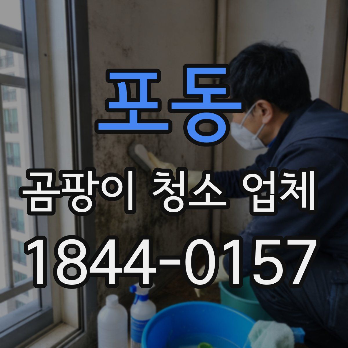포동 곰팡이 청소 업체